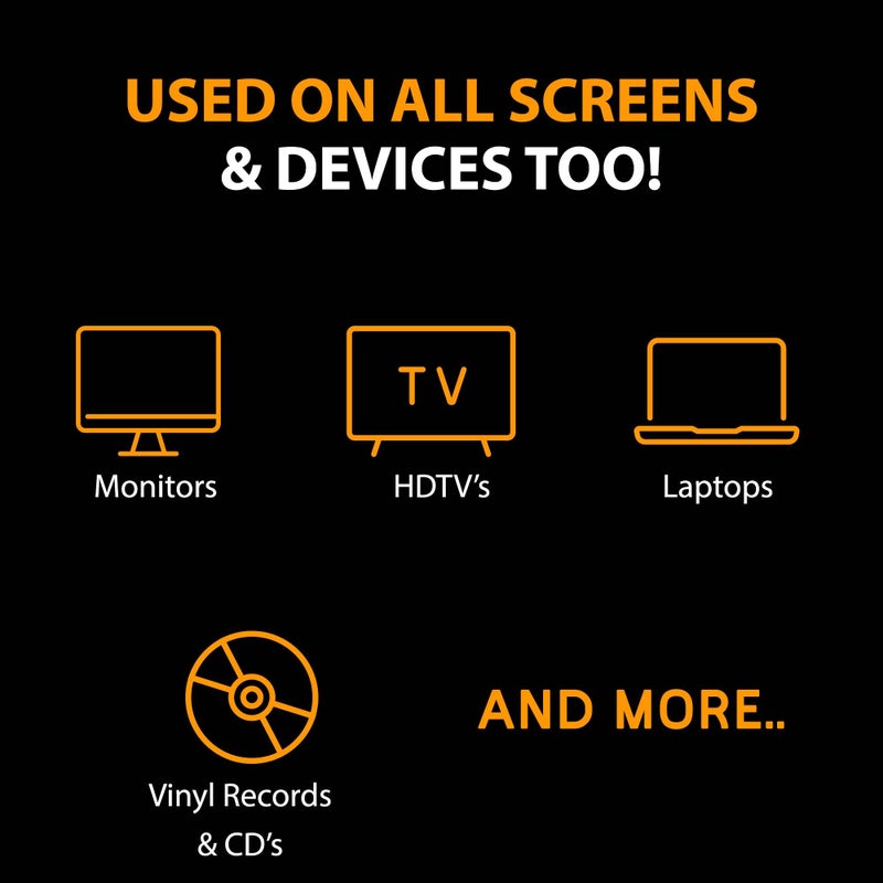 iRoller Screen Cleaner In The Groove Vinyl Roller - Quick Cleaning Vinyl Records or LP Surfaces from Dust - No Need for Spray or Wipes - Liquid Free iPad Screen Cleaner - Washable & Reusable - Image 5